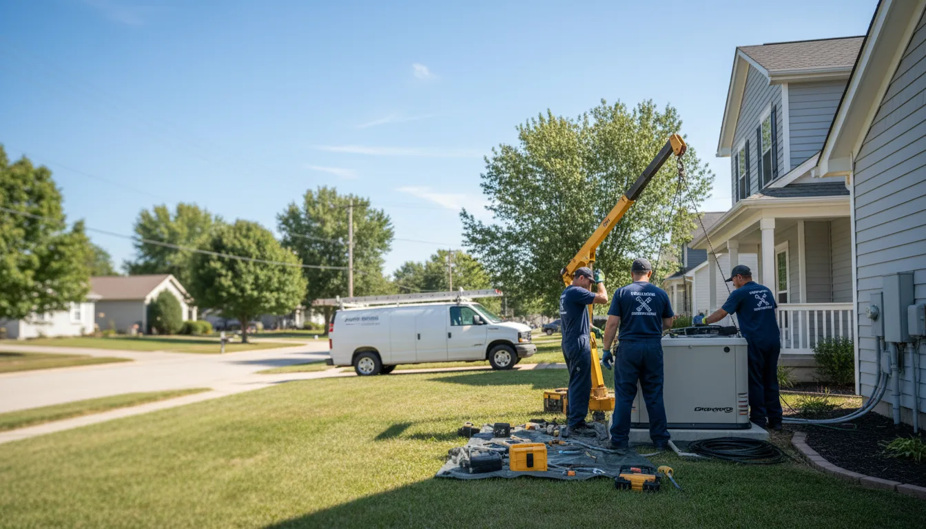 Generator Installation in Belle Plaine, IA near me